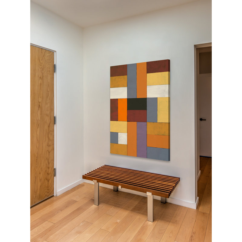 « dimensionnalité », reproduction d’art sur toile tendue, H 60 po x l 40po x P 1,5 po