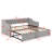 Twin Size Upholstered Daybed With Pop Up Trundle-887383138