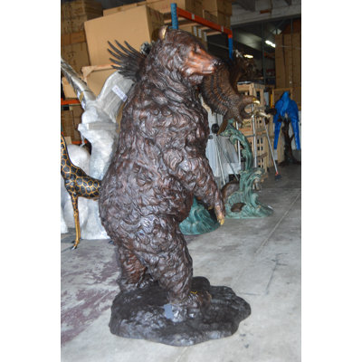 Hoss Big Bear Standing Statue