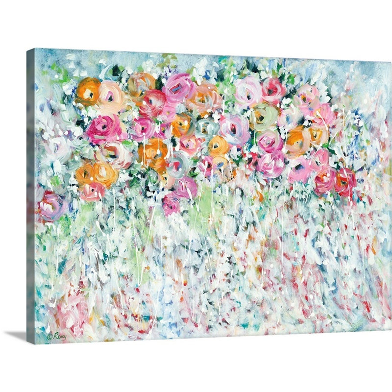 Reproduction d’art sur toile « beautiful Full Life » par Robby Ebert, Toile tendue, H 30 po x l 40 po x P 1,25 po