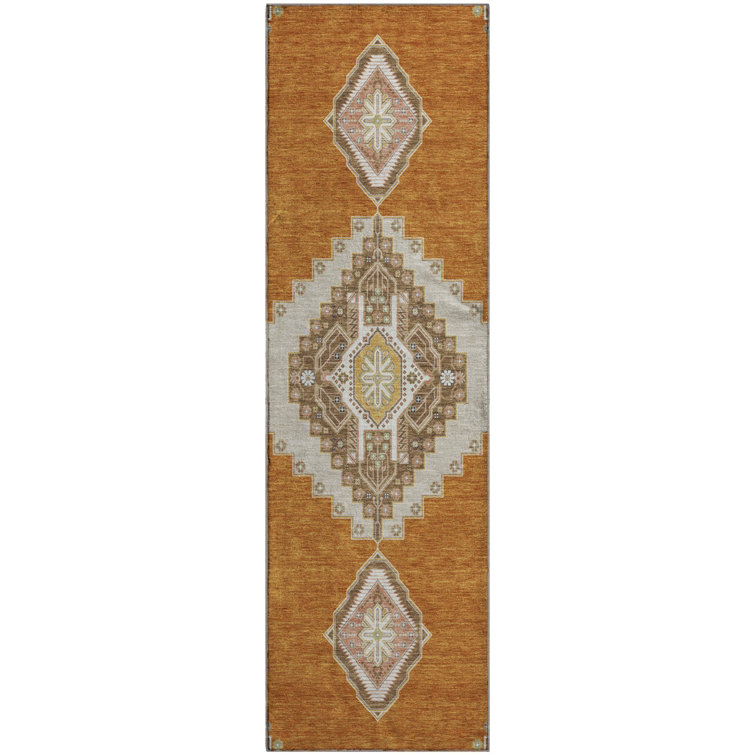 Premium Machine Washable Guada AMF1014 Oriental Rug