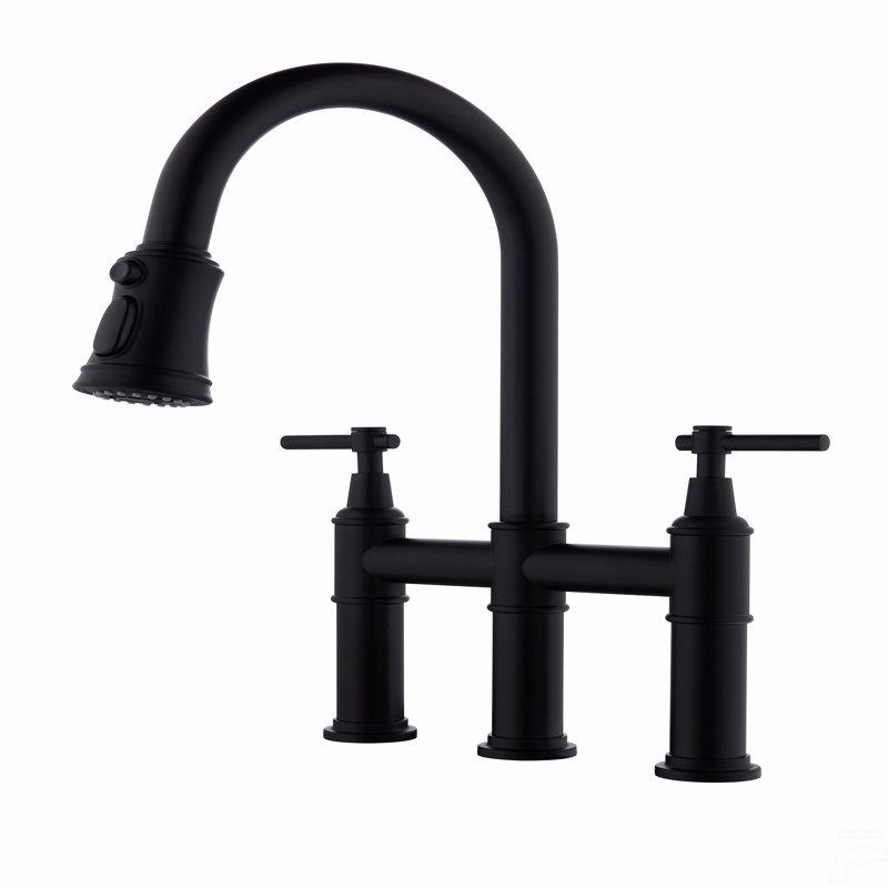 Kitchen Faucet With Pull-Down Sprayhead In Spot