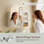 Armoire à pharmacie murale avec rangement pour salle de bain-55088031