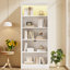 Bibliothèque de 83 po de hauteur avec bibliothèque lumineuse-214915964