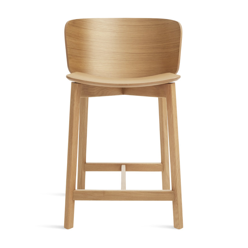 Buddy Stool, Counter Stool (26" Seat height), White Oak
