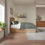 Grand lit avec rangement en bois-1504100041
