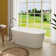 Selene 59'' x 27.5'' Freestanding Soaking Acrylic Bathtub with Side Drain
