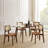 17.3'' Wide Leather Side Dining Chairs-1469676675