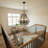 Worton 5 - Light Dimmable Geometric Chandelier with Wrought Iron Accents (18.5")-579714457