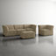 5 Seater Corduroy Seating Component-1852164430