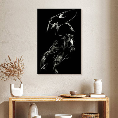 Mehar Scratchboard Rodeo VII