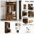 Hall Tree with Storage Cabinet-1916222682