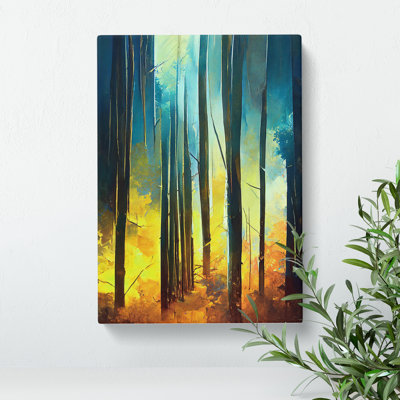 Forest No.5 - Wrapped Canvas