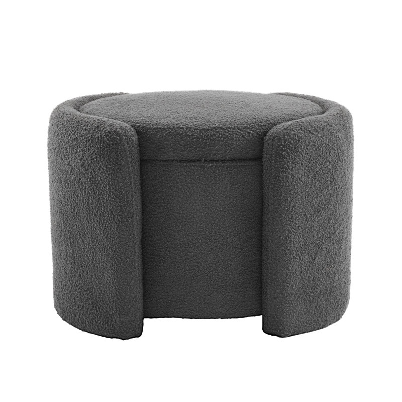 Confortable pour le rangement - rembourré, grand espace caché, structure en bois, largeur de 21,06 po, boucle robuste et décontractée