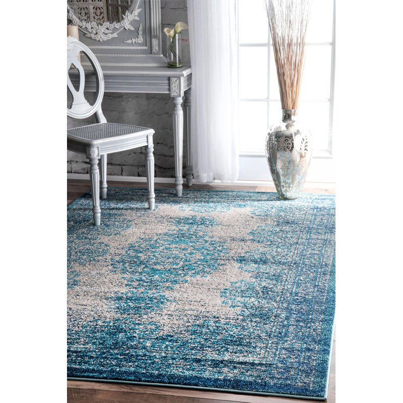 Floral Area Rug, Rectangle 239 x 335cm