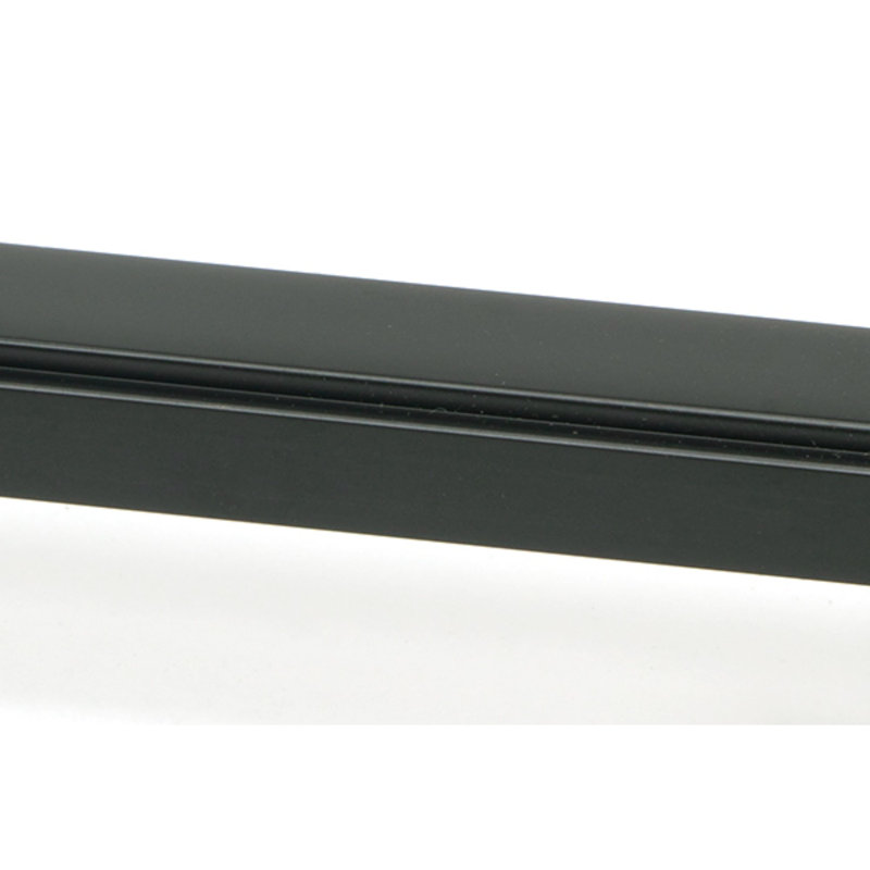 Polished Chrome Scully Pull Handle - Small, 16 cm, Matt Black
