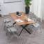 Ensemble de 6 chaises pliantes empilables Frankie-1019549051