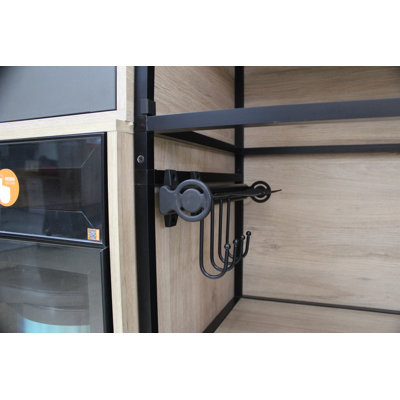Hooversville Metal Tie Rack