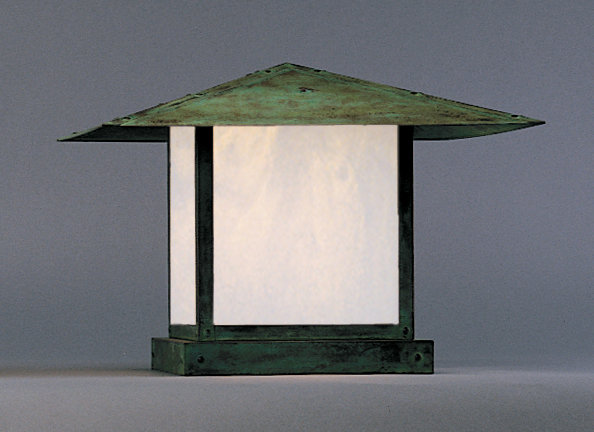 Monterey 1 - Light Pier Mount Light, 17" H x 36" W / T - Bar, Pewter, Gold White Iridescent