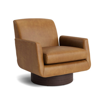 Supernova Full Swivel Leather Chair