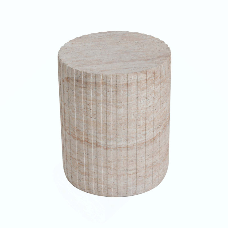 Outdoor/Indoor Lightweight Concrete Side Table