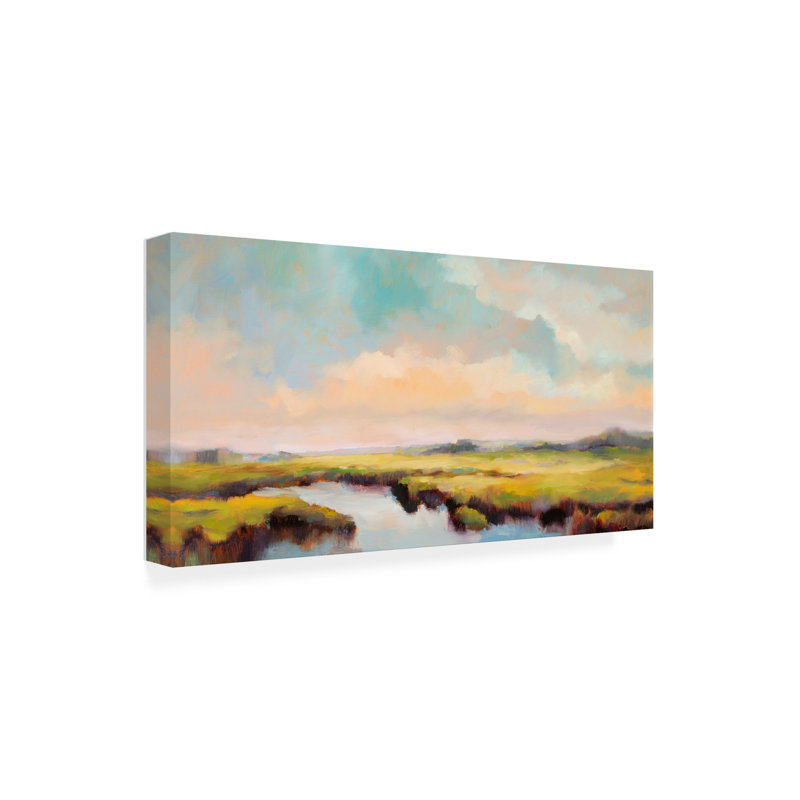 Bolog Odile Spring Grasses Canvas Art, 24" H x 47" W