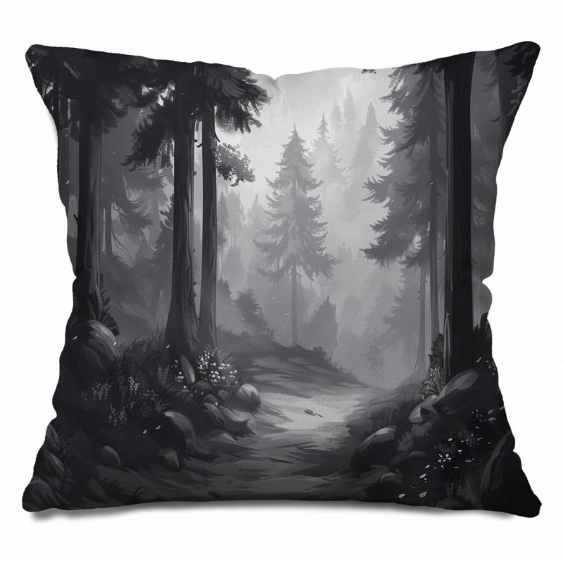 Coussin Forest, H 14 po x l 14 po