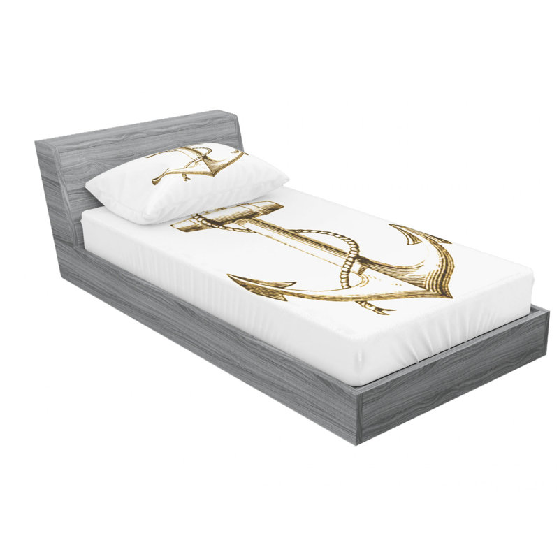 Microfiber Sheet Set, Twin XL Sheet Set with Fitted Sheet
