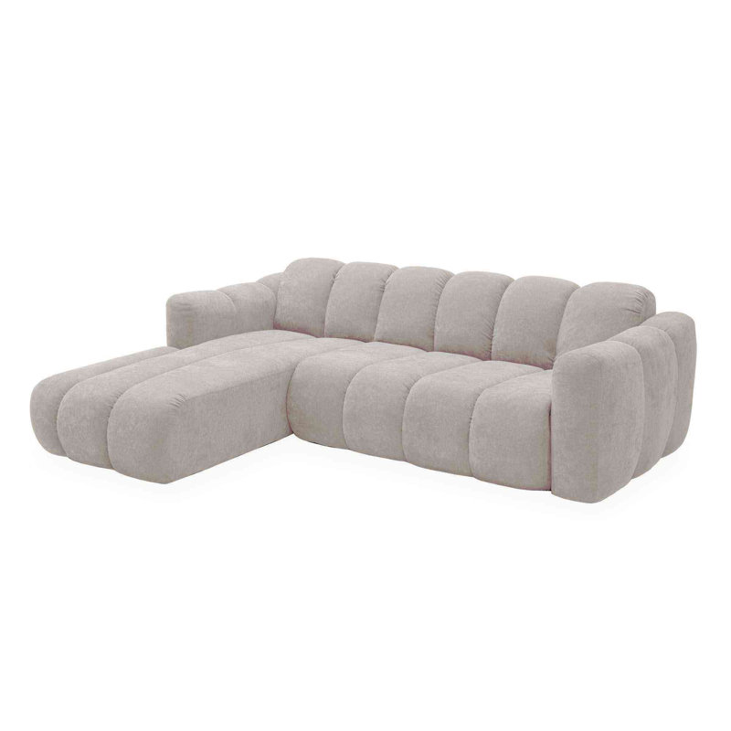 Michell 6 Seater Sofa Bed, Left Hand Facing, Beige