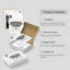 «Black White Wine Champagne Glass Food Drinks Minimal Culinaire Celebrations», impression sur papier-92573902-92573904