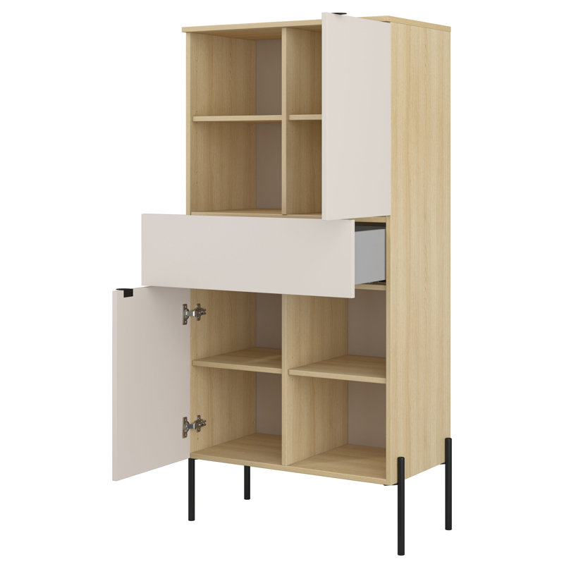 Bookcase, Beige