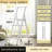 4-Step Steel Lightweight Folding Step Ladder