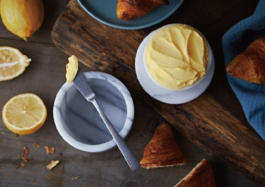 Genuine Marble Butter Dish