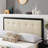 Draper Tufted Fabric and Wood Headboard-918148072-918148079