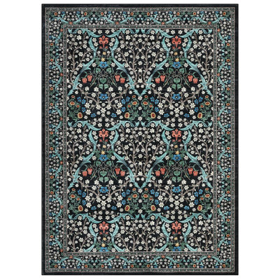 Rectangle Floral Area Rug