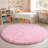 Thick, Non-Slip Round Indoor Rug Pink Design Ultra-Soft Perfect for Living Rooms, Nurseries, Bedrooms, and Home Offices-805677174-805677178