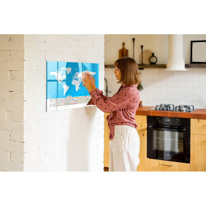 Magnetic Glass Dry Erase Board
