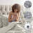 Bed-in-a-Bag Pinch Pleat Comforter Set with Bed Sheets & Memory Foam Cooling Pillows-116163027-116163028