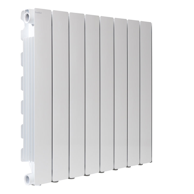 Blitz Hydronic Radiant Radiator Heater with Wall Bracket