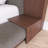 Gray Wood Frame Platform Bed-1617564682