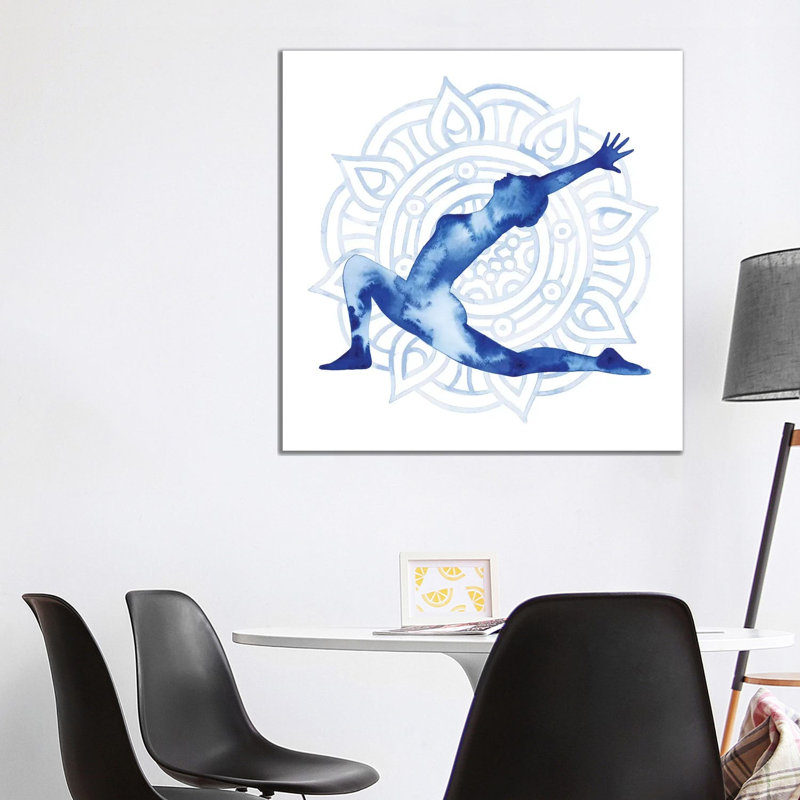 Yoga Flow II by Grace Popp - Wrapped Canvas Print, 93.98 cm H x 93.98 cm W x 1.91 cm D