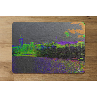 Branksome Polyester-Coated Hardboard No Pattern Rectangle Placemat