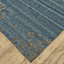 Tapis bleu sarcelle en laine Elivia-26643969