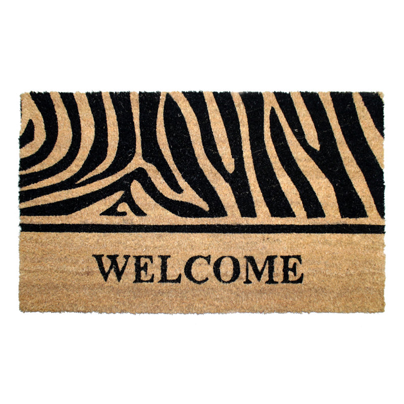 Tapis d'entrée / extérieur antidérapant 30 po x 18 po Giovany