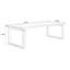 Bureau rectangulaire en bois massif Burlywood-909334888