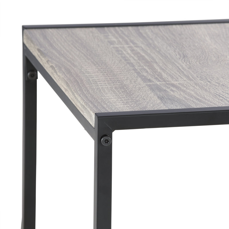 Anzavia Open Coffee Table, Dark Oak