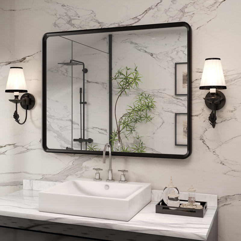 Miroir de meuble-lavabo mural Molly, 40 po x 32 po