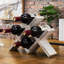 Solid Wood Tabletop Wine Bottle Rack  -580763933-580763928