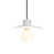Gloss White (outside and inside of fixture)