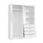 Randin Manufactured Wood Wardrobe